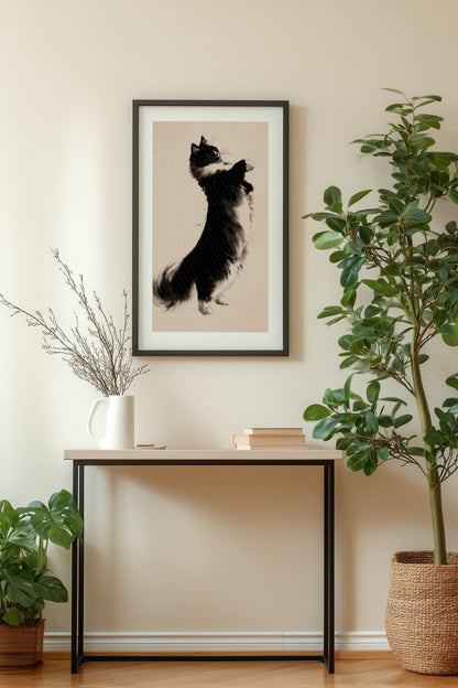 The Reach print in a entryway, Yugen Print